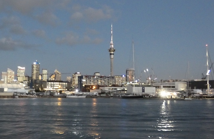 Auckland twilight
